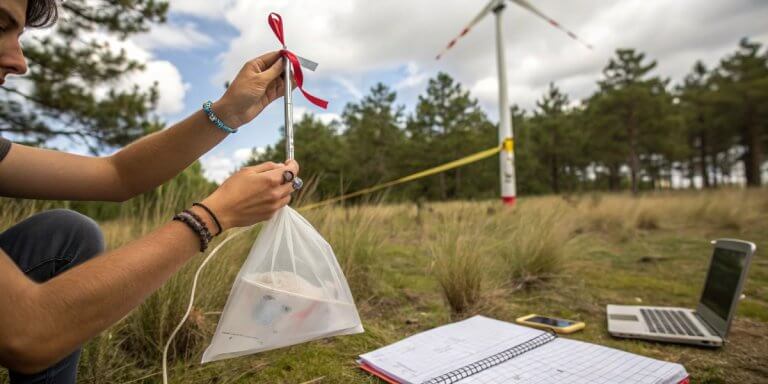 How to measure wind speed without an anemometer ?