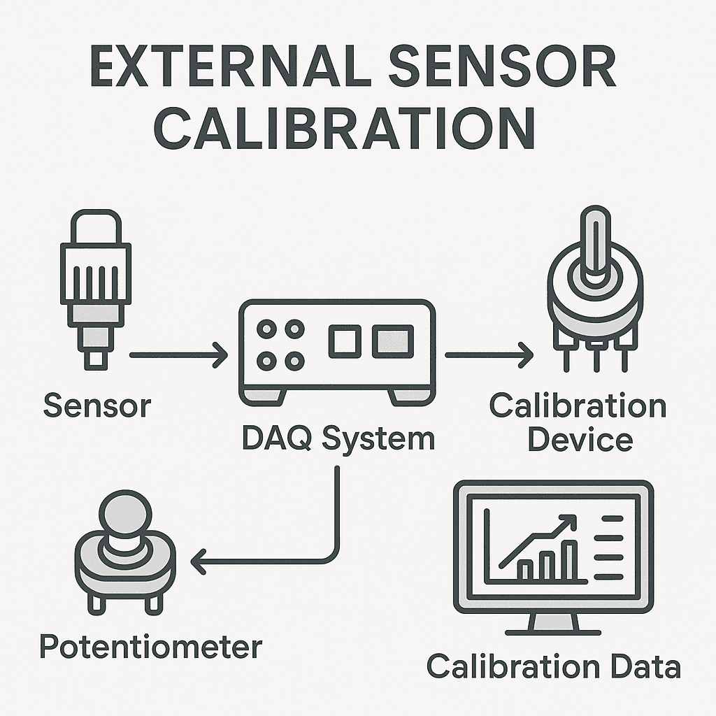 External Sensor Calibration Setup