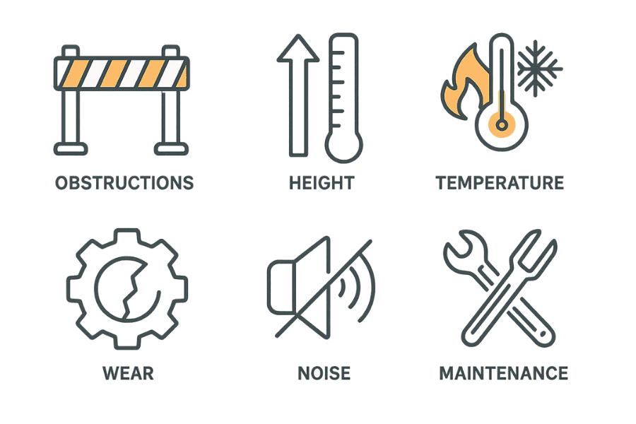 Factors affecting wind meter performance