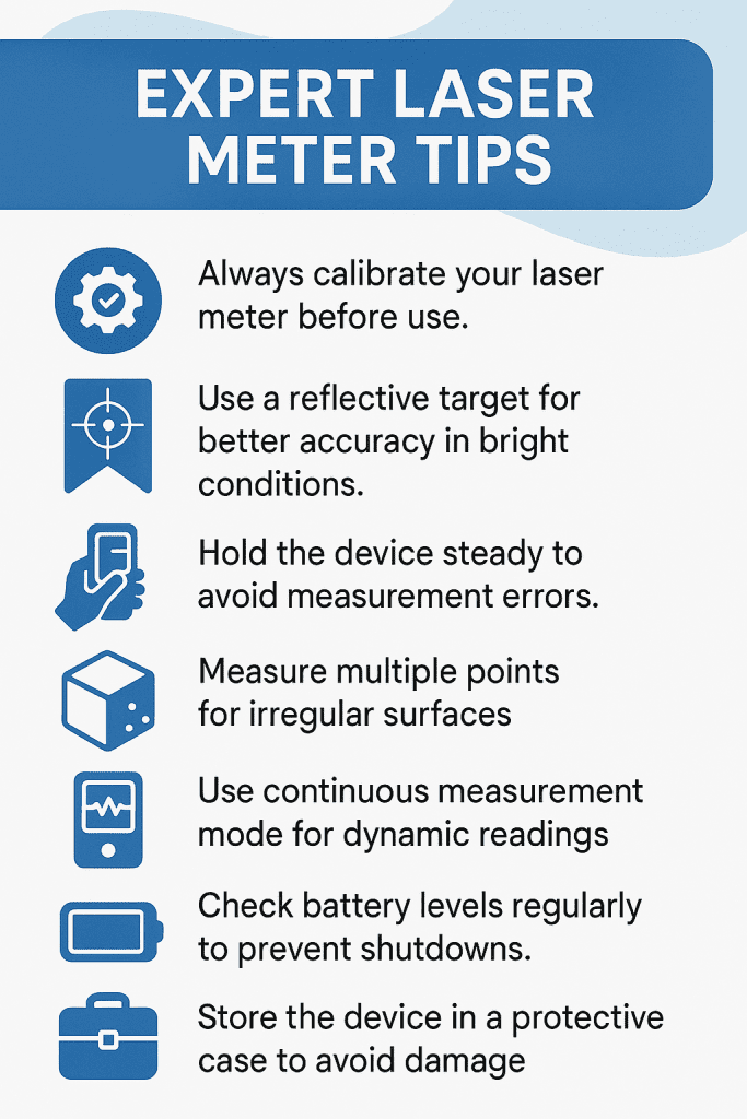 Expert Tips for Laser Meter Use