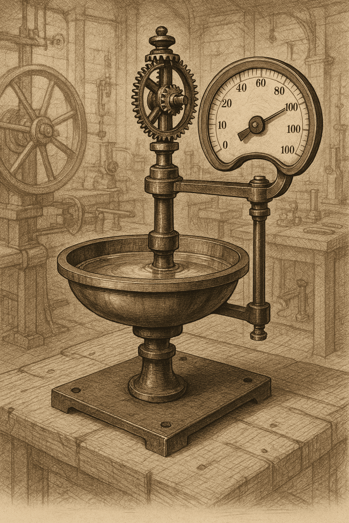 Bryan Donkin's Mercury Bowl Tachometer (1810) - First speed measurement device