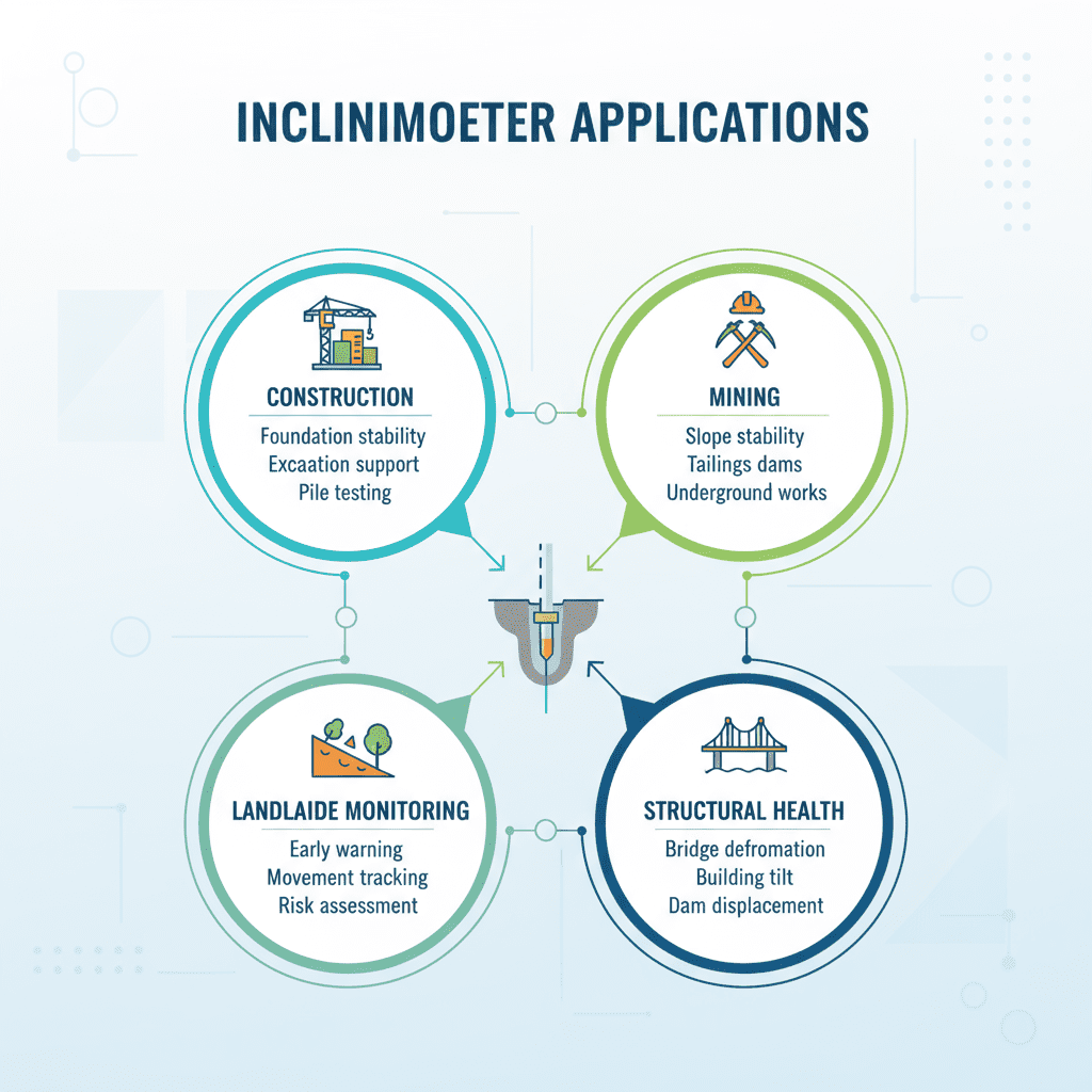 Real-world applications where inclinometers keep us safe