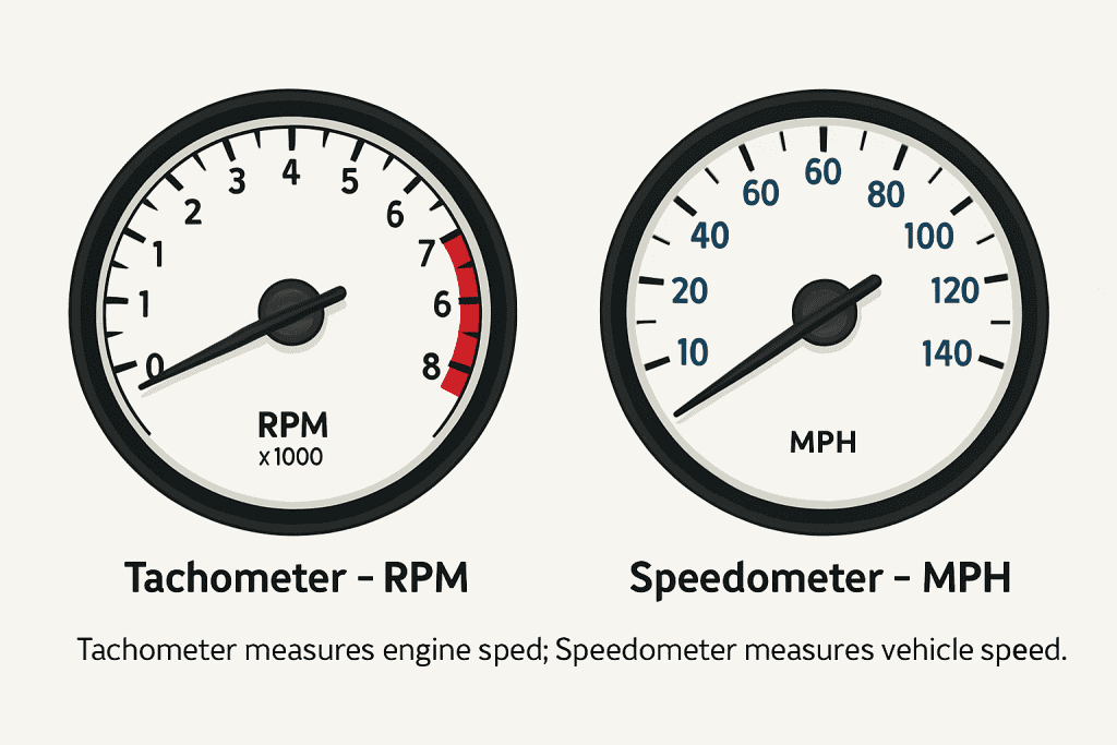 Tachometer vs. Speedometer: What's the Difference?
