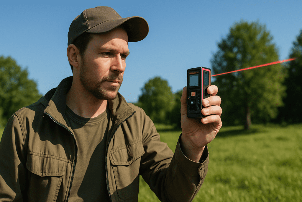 How to Use a Laser Measure Outside