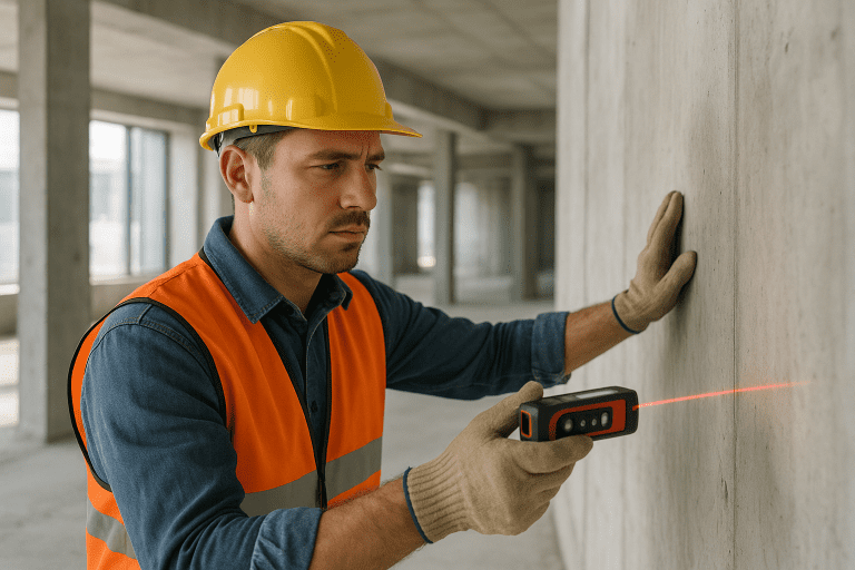 Laser Tape Measure for Construction