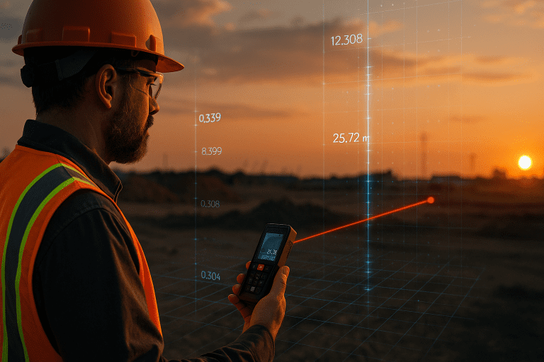 Laser Distance Meters in Surveying