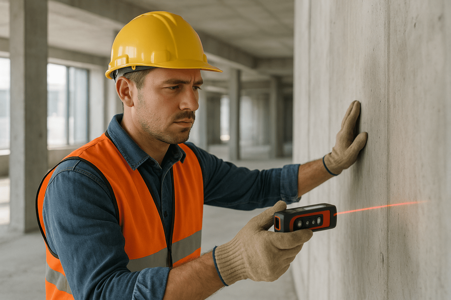 Laser Tape Measure for Construction