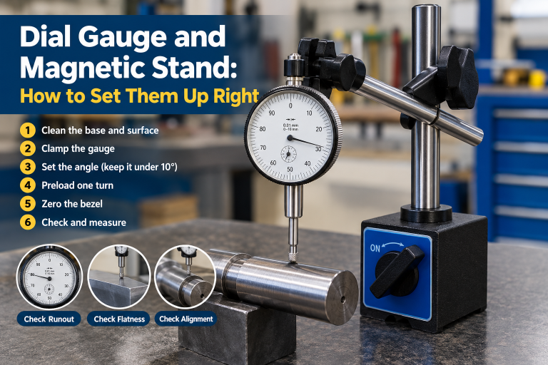Dial Gauge and Magnetic Stand