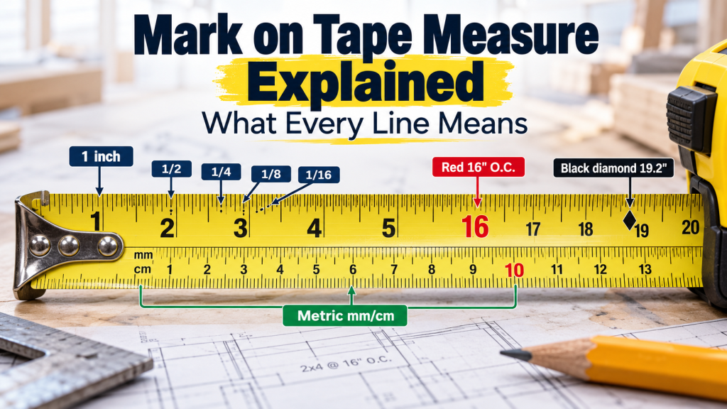 Mark on Tape Measure