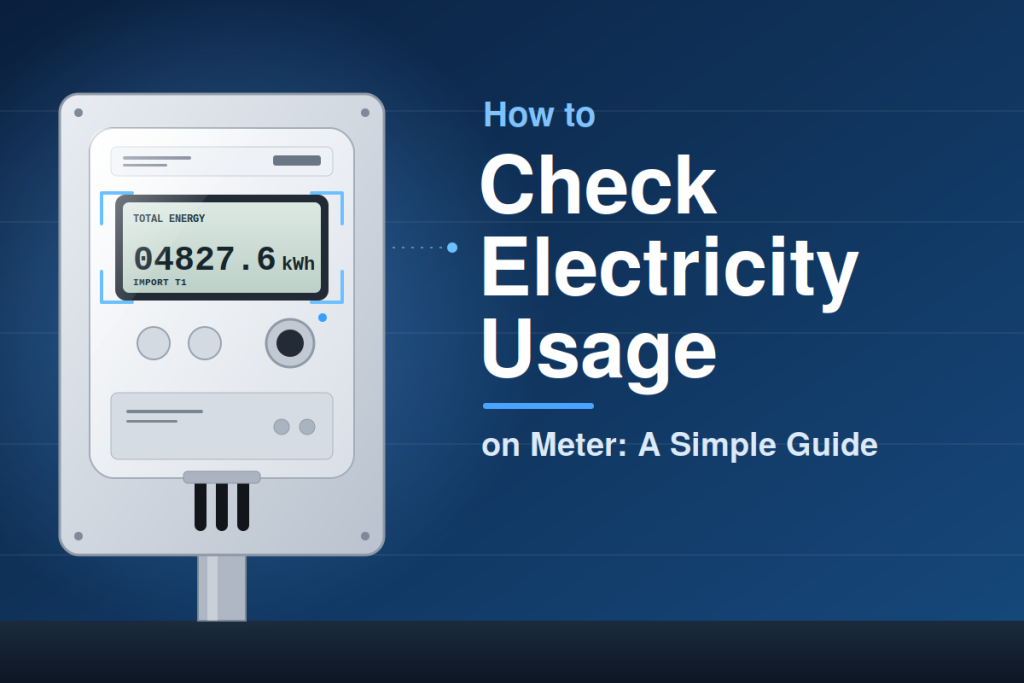 How to Check Electricity Usage on Meter