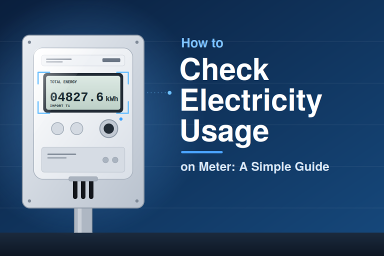 How to Check Electricity Usage on Meter